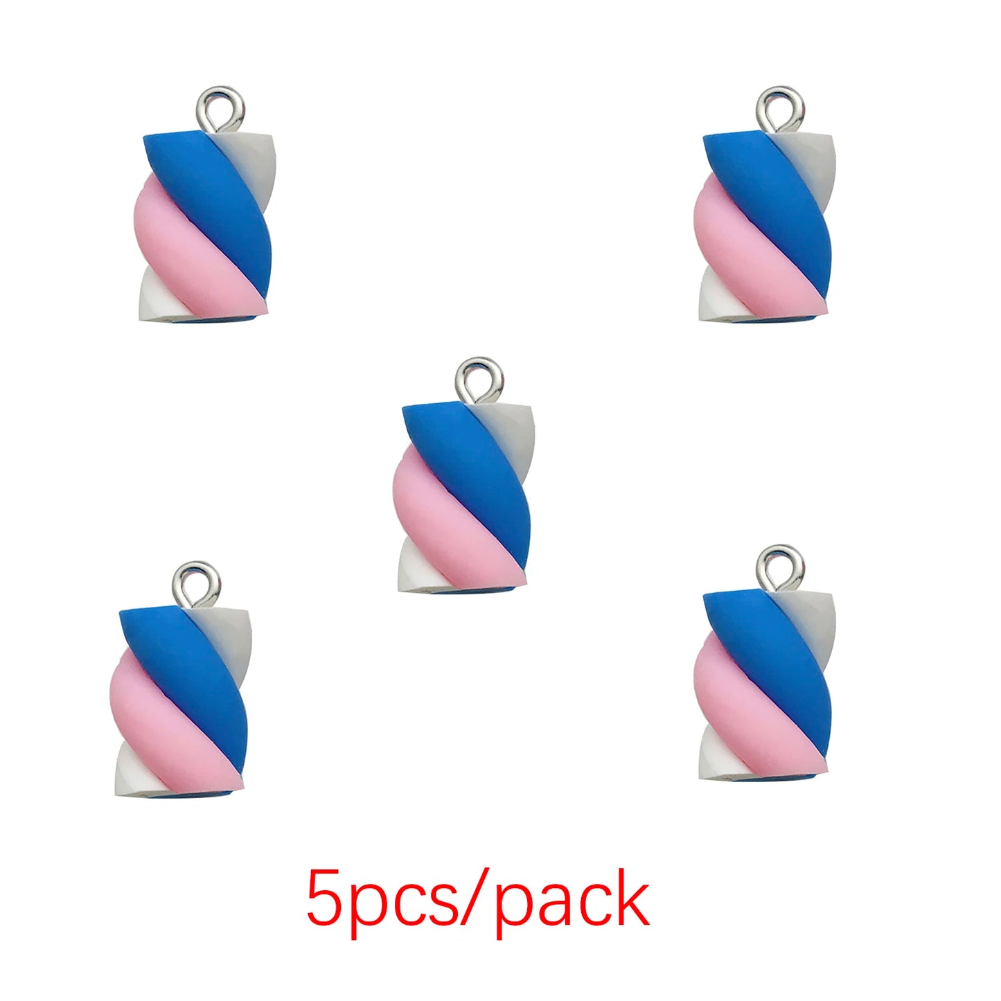 5/10 stücke Bunte Simulation Marshmallow Charms Harz Candy Anhänger für DIY Armbänder Halsketten Ohrringe Schmuck Machen Accessori