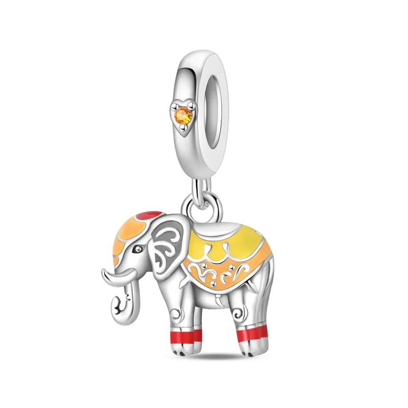 Neue Original 925 Sterling Silber Tier Serie Charms Nette Capybara Elefant Katze Anhänger Perlen Fit Armband DIY Schmuck Kennzeichnung