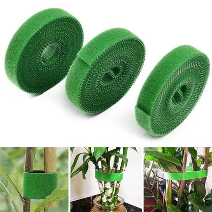 1/2/5 Rollen 10 m grüne Gartenschnur Pflanzenbinder Nylon Pflanzenverband Garten Hakenschlaufe Bambusrohr Wrap Unterstützung Gartenzubehör