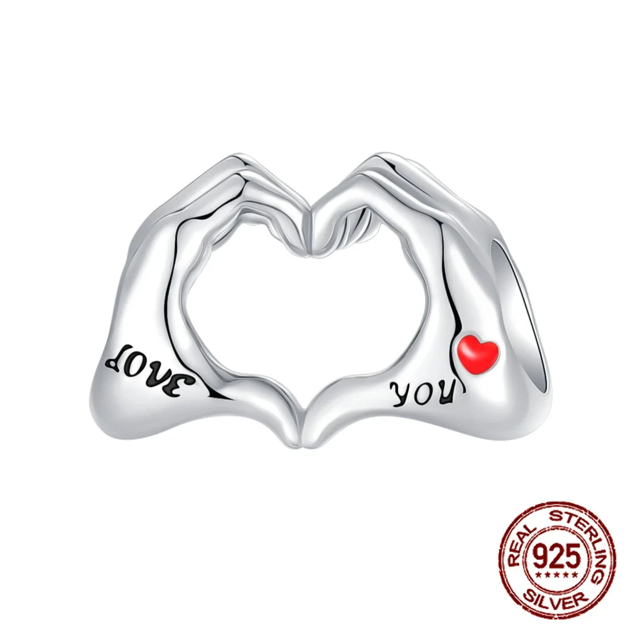 925 Sterling Silber Baum Blume Liebe für immer Familie Bead Pandent Charm Fit 4 MM Loch Durchmesser Armband DIY Bead Frau schmuck Geschenk
