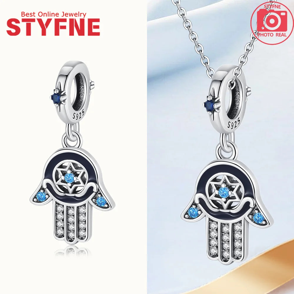 Silber 925 Gold Pyramide Mumie Doppel Charm Elefant Perlen passen Original Armband DIY edlen Schmuck Zubehör für Frauen Geschenke