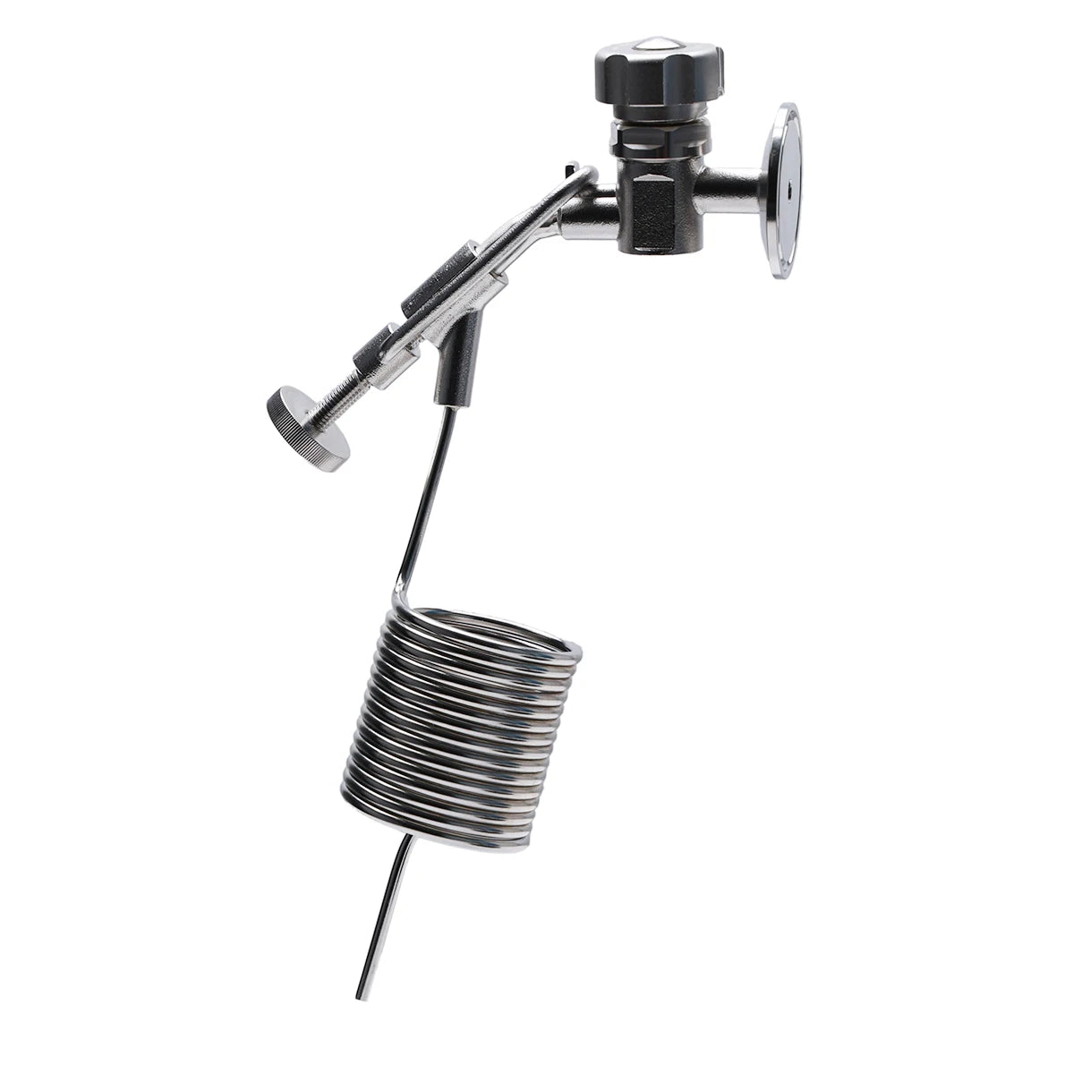 Marke Neue 1,5 "TC Probe Ventil Probenahme Spule 304 Edelstahl Konische Fermenter Zubehör Kostenloser Versand