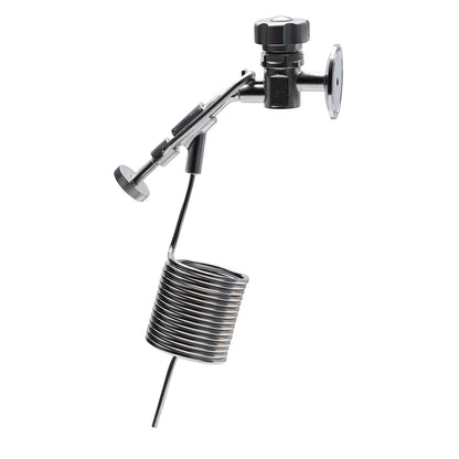 Marke Neue 1,5 "TC Probe Ventil Probenahme Spule 304 Edelstahl Konische Fermenter Zubehör Kostenloser Versand