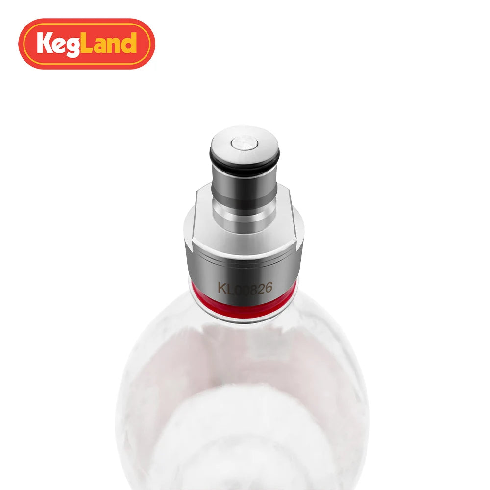kegland Carbonation & Line Cleaning Cap Edelstahlverbinder Bierzubehör Homebrew Bar Tools