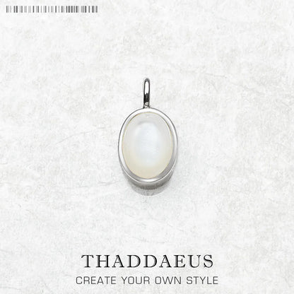 Anhänger Weiß Oval Opal Marke Neue Mode Klassischen Schmuck Europa Stil Zubehör Seele Geschenk Für Frau