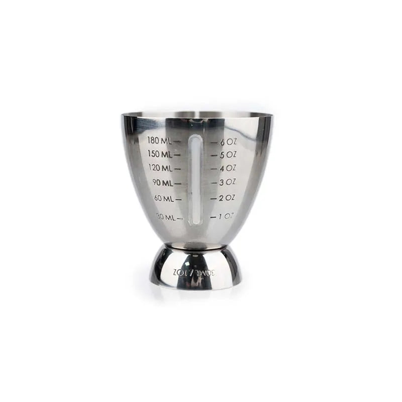 Edelstahl-Cocktail-Jigger, 30/60 ml, doppelseitiger Messbecher, Barkeeper, Werkzeug, Bar-Zubehör, Gold, Silber, Kupfer, 20/40 ml Becher