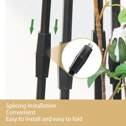 Garten Klettern Reben Blumen Steht Spalier Anlage Unterstützung Klettern Pflanzen Gitter Rose Pflanze Balkon Klettern Halterung Für Anlage