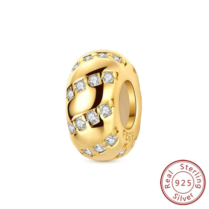 Original-Charm-Perlen aus 925er-Sterlingsilber, leuchtender, leuchtender Glühwürmchen-Schmetterlings-Anhänger für Armband-Charm-Schmuck