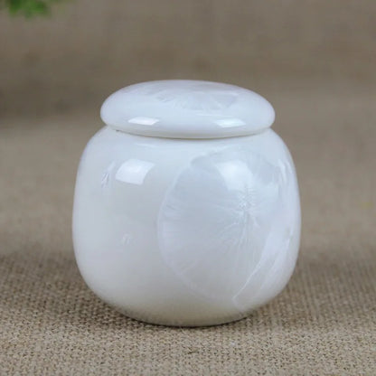 Pet memorial urn for human ashes, personalized pet urn for human cremation, small dog pet, Japanese mourning urn for ashes