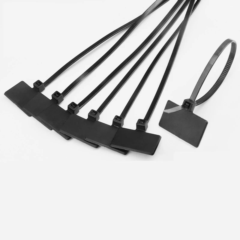 Nylon-Kabelbinder, Kunststoff-Schlaufenbinder, Marker, Etikett, Kabel, selbstsichernde Kabelbinder, Büro, Kunststoff-Schlaufenbinder, Drahtwickel, Befestigungsgurte