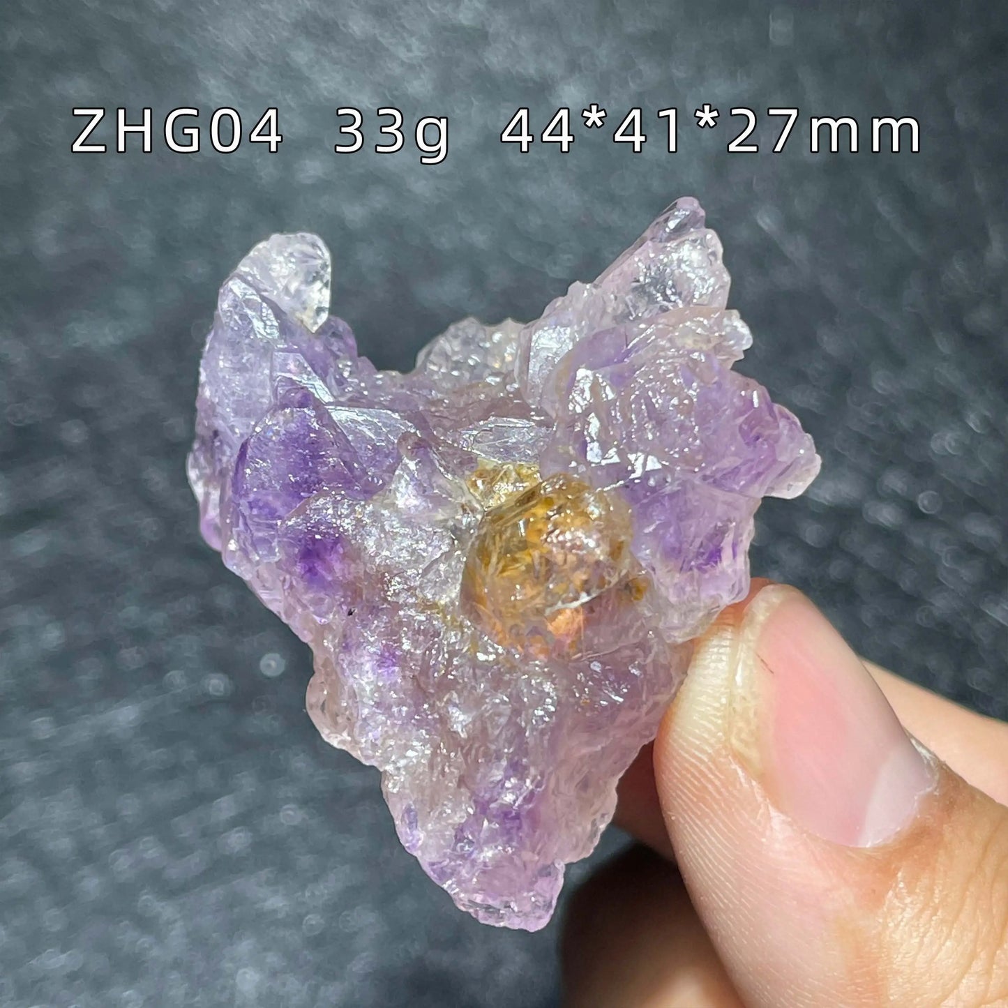 Naturstein Amethyst Skelett Kristall Cluster Mineralprobe Quarz Rohgestein Dekoration Rau poliert Heilung Geschenk