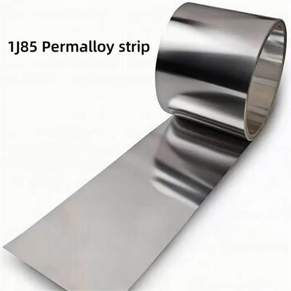 Maßgeschneiderte Größe 1J85 Permalloy Hochdurchlässiges Magnetfeld-Abschirmband Weiches magnetisches Legierungsmaterial