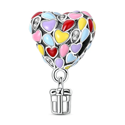 Gelber Sonnenblumen-Charm aus 925er Silber, Original-Zirkon, Kolibri, Einhorn-Charms, passend für Armbänder, DIY-Schmuck für Frauen, Hochzeitsgeschenk