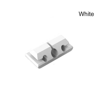 Silikon-Kabelorganisator, USB-Datenkabel-Aufwickler, flexibles Kabelmanagement, Kabelclips für Maus, Kopfhörer, Ohrhörer, Auto-Kabelhalter