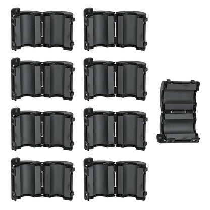 10PCS Ferrit Ring Schwarz Clip-On Ferrit Ring Noise Suppressor Kabel Klemme 13mm Ferrit Kern Schnur ring Noise Filter Draht Kabel