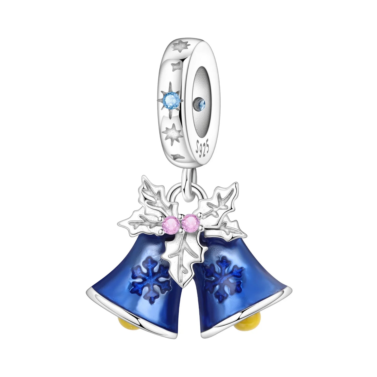 Blue Series Charm-Anhänger aus 925er-Sterlingsilber, Dackel-Feder, Meer, Kokosnussbaum, Stern, Hexe, passend für DIY-Armbänder, Halsketten, Partygeschenke