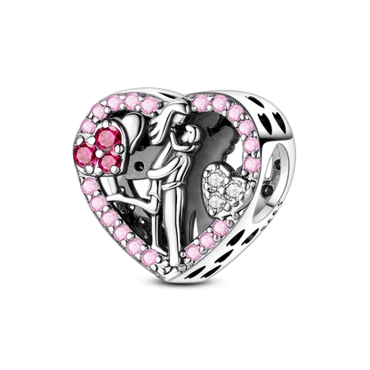 Charms aus 925er-Sterlingsilber, Baum des Lebens, Perlen, Kürbiskopf, Liebesherz, baumelnd, passend für Original-Armbänder, Halsketten, DIY-Modeschmuck