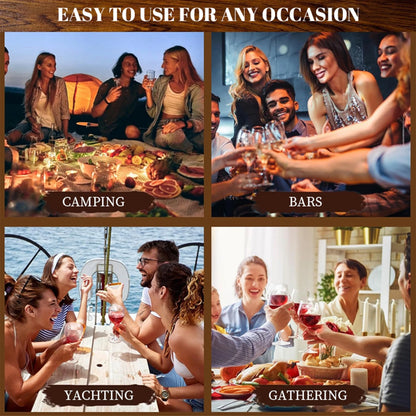 Cocktail-Räucher-Set, Rauch-Set mit 4 Holzspäne, altmodisches Whiskey-Räucher-Getränkekit, Cocktail-Zubehör für Whisky, Getränk