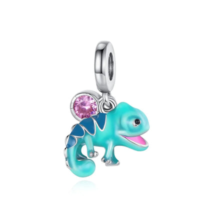 Tier-Serie, 925er-Sterlingsilber, Giraffe, Kamel, Gans, Orang-Utan, Affe, Siegel-Charm, passend für DIY-Armbänder, Halsketten, edler Schmuck, Geschenke