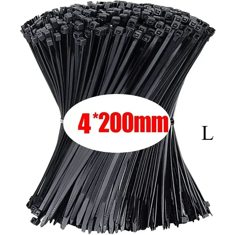Kabelbinder, wiederverwendbare Kunststoff-Flanschbinder, Kabelbinder aus Kunststoff, Nylon, Kabelbinder, Organizer, Klemme, selbstsichernd, Bürodraht, Reißverschluss, Großhandel