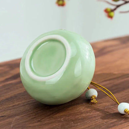 Ceramic Pet Urns Cremation Hamster Personalized Ashes Container Cat Dog Funeral Burial Coffin Relics Deceased Pet Souvenir