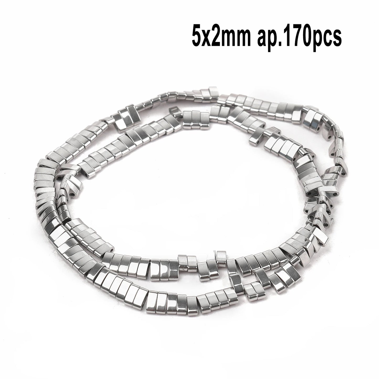 Großhandel AAA Rhodium Hämatit Perlen Charms Herz Stern Rohr Facettierte Runde Unregelmäßige Geometrische Form Perlen Für Schmuck Machen
