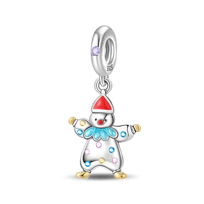 Exquisite Charm-Anhänger aus 925er-Sterlingsilber mit weißen Tigerperlen und Kaninchen-Barista-Anhänger, passend für Armbänder, niedliche Schmuck-Accessoires, Geschenke