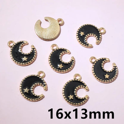 20 Stück 15 x 12 mm Emaille doppelseitig hohle Herz Charms Anhänger DIY Schmuckherstellung Zubehör für Armband Ohrringe Halskette
