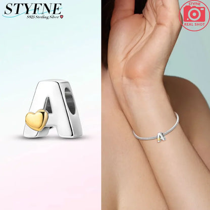 Neue Charms-Perle aus 925er-Sterlingsilber, rosa Schmetterling, leuchtende Glühwürmchen, baumelnd, passend für Armreifen, Halskette, DIY-Schmuck, Frauen-Geschenk