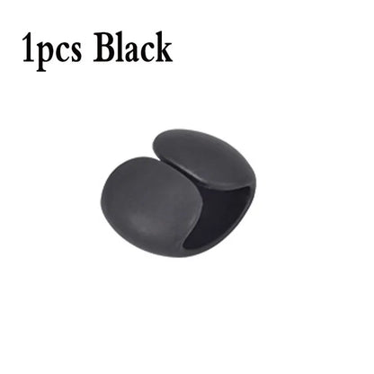 1-20PCS Tragbare Kabel Clips Desktop USB Ladekabel Management Wiederverwendbare Kabel Organizer Draht Halter Protektoren Hause büro
