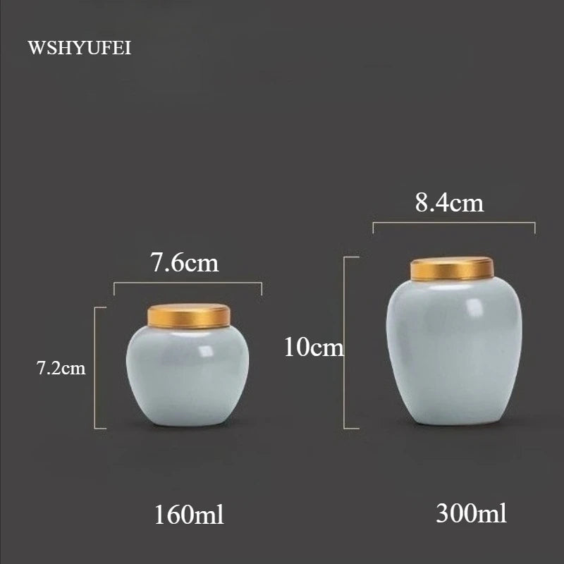 1 PC Ceramic Ruyao Cremation Urns Handmade Cremation Urn for Human or Pet Ashes Cats Dogs Animals Reptiles Pet Memorial