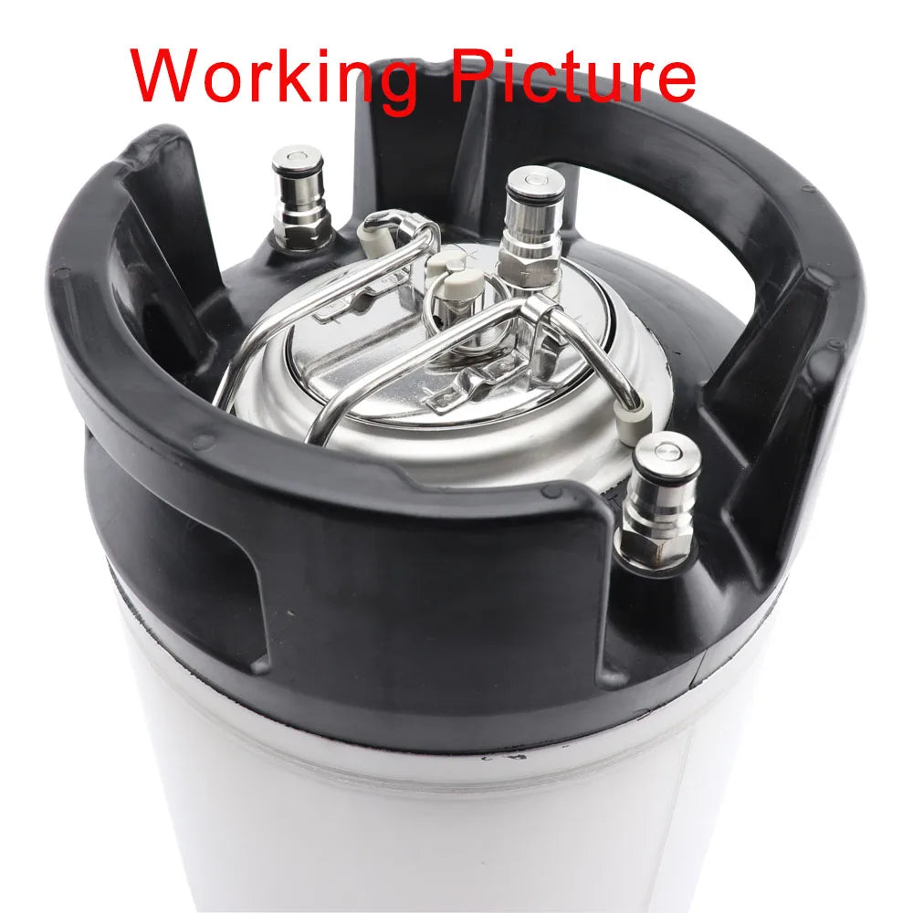 Homebrew Bier Cornelius Typ Corny Fass Deckel 0-90psi Manometer Karbon isierungs deckel mit Druck begrenzung ventil Bar Werkzeug