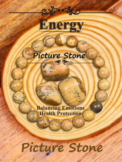 Natural African Bloodstone Beads Bracelet For Courage Protection Grounding Strength Energy Healing & Good Luck Vitality Jewelry
