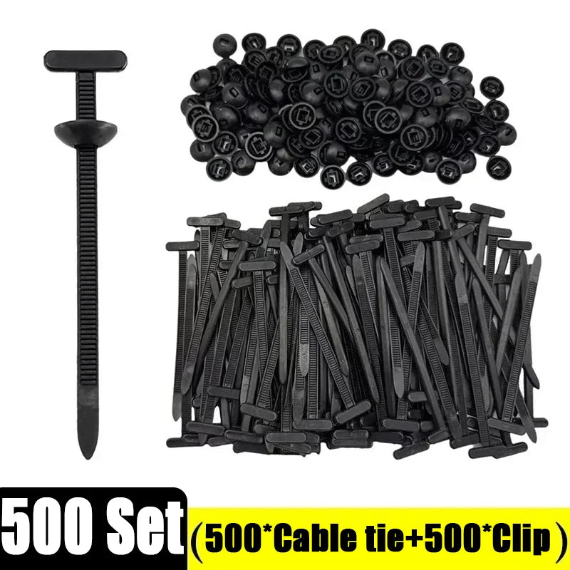 1000 Stück selbstsichernde Nylon-Kabelbinder, verstellbare Kabelbinder für Autoreparatur, Heimwerken, Zuhause, Büro, Gartenarbeit, Organisation von Drähten