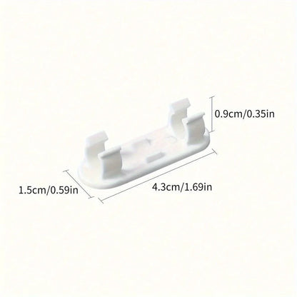 10-100pcs Wire Fixers, Cable Management Clip Punch Free Wire Clips, Self-adhesive Cable Organizers For Wall Wiring