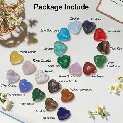 Viele Großhandel Edelstein Herzform LIEBE 20 MM Natürliche Kristall Amethyst Achat Perle Heilung Reiki Naturstein Geschenk Liefert