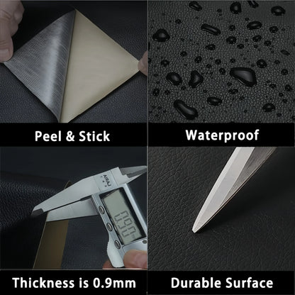 Selbst klebendes Leder Reparatur Patch Tape selbst klebendes Haus DIY Fix für Sofa Moto Autos itz Stuhl Tasche Home Sheets Aufkleber Patches Selbstklebendes Lederreparaturband Autositz Heimreparatur Lederaufkleber und