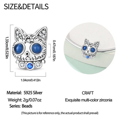 Neue Original 925 Sterling Silber Tier Serie Charms Nette Capybara Elefant Katze Anhänger Perlen Fit Armband DIY Schmuck Kennzeichnung