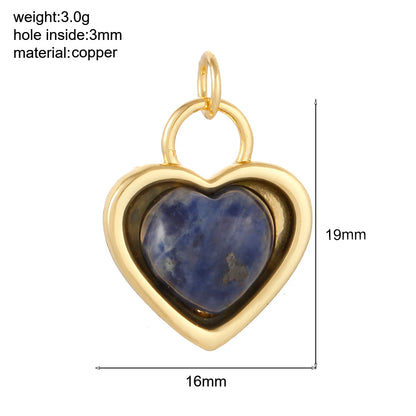 Bohemian Naturstein Perle Charms Für Schmuck Machen Liefert Blau Grün Stein Zirkon Dijes Diy Ohrringe Armband Halskette