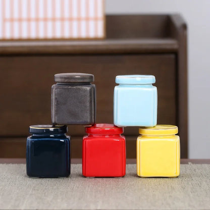 Pet Ashes Ceramic Container Hamster Cremation Personalized Coffin Small Dog Funeral Burial Urn Relics Memorial Places