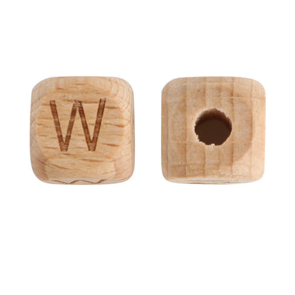 10/20/30/50 Stück Buchenholz-Buchstabenperlen 10mm 12mm Umweltfreundliche Naturholz-Alphabetperlen für Armband- und Halskettenherstellung