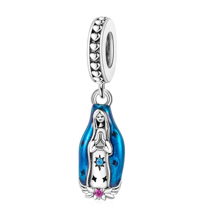 Blaue Serie aus 925er-Sterlingsilber, Eule, Schmetterling, Piratenschiff, Auto, Käfer, Clogs, Charm, passend für DIY-Armbänder, Halsketten, lustige passende Geschenke