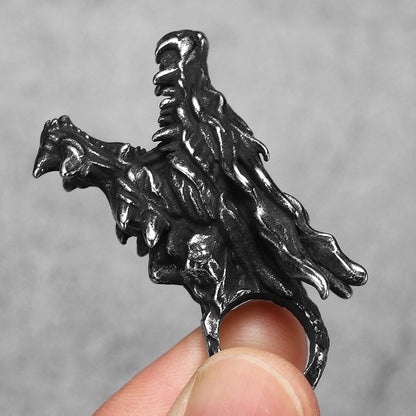 Retro Drachen Kopf Männer Halsketten Edelstahl Anhänger Kette Frauen Punk Mode Schmuck Neue In Zubehör Geschenke Großhandel