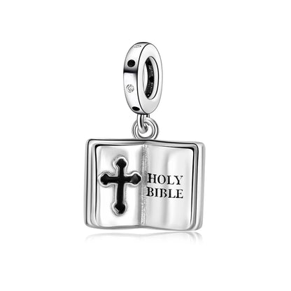 Funkelnde Edelsteinperlen aus 925er-Sterlingsilber mit eingelegten Edelsteinen und baumelnder Charm mit unendlichem Knoten, passend für Schlangenarmband, Boutique-Halskette, schönes Geschenk