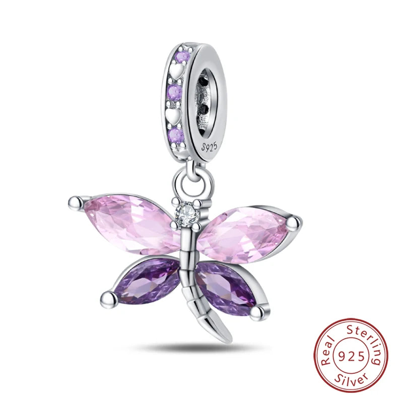 Passend für Qikaola 925 Original-Armbänder, blauer Zirkon, Eule, leuchtende Meeresschildkröte, Oktopus, 925er Silber, Charms, Perlen, DIY, Geburtstag, Schmuck, Geschenk