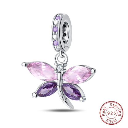 Passend für Qikaola 925 Original-Armbänder, blauer Zirkon, Eule, leuchtende Meeresschildkröte, Oktopus, 925er Silber, Charms, Perlen, DIY, Geburtstag, Schmuck, Geschenk