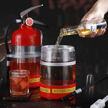 1,5 l Wein-Getränkespender, Feuerlöscher, Ausgießer, Party-Bierspender, Getränke, Wein, Spirituosen, Bier für Party-Bar-Zubehör
