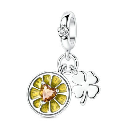 Obst-Charm-Perle aus 925er Silber, Erdbeere, Kirsche, Avocado-Anhänger, passend für Original-Armbänder, DIY-Modeschmuck