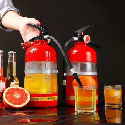 1,5 l Getränkespender, Feuerlöscher, Ausgießer für Party, Bar, Zubehör, Wein, Bier, Spirituosen – Weingetränkespender