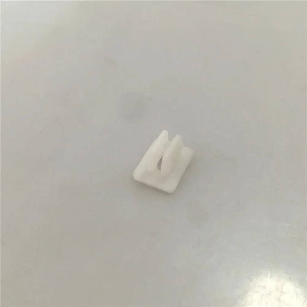 10 Stück für grobe 7mm hohe 9,5mm Schnellverschluss-Drahtbefestigungsmuttern, Kunststoff-Clip, dekorative Schnalle für den Automobilbereich